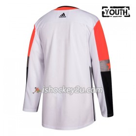 Børn 2018 NHL All-Star Trøje Pacific Division Blank Adidas Hvid Authentic